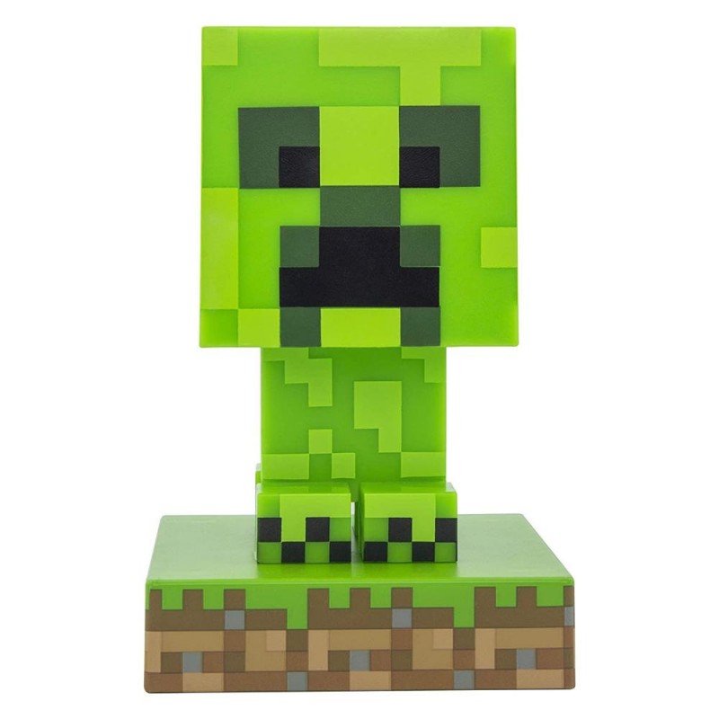 Personaggio collezione Paladone Icons Minecraft Creeper Icon Light PP6593MCF