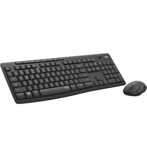 Logitech MK295 Silent Wireless Combo keyboard USB QWERTY Italian Graphite