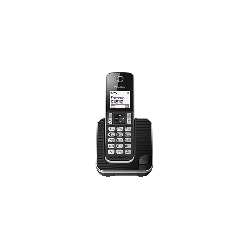 Panasonic KX-TGD310 telefono Telefono DECT Identificatore di chiamata Nero, Bianco