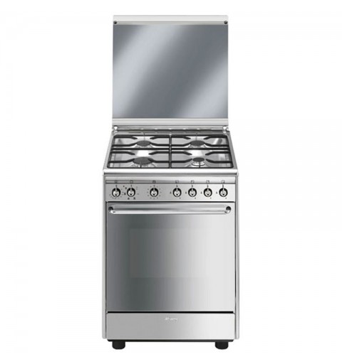 Smeg CX60SV9 cocina Cocina independiente Combi Acero inoxidable A