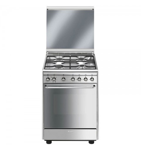 Smeg CX60SV9 cooker Freestanding cooker Combi Stainless steel A