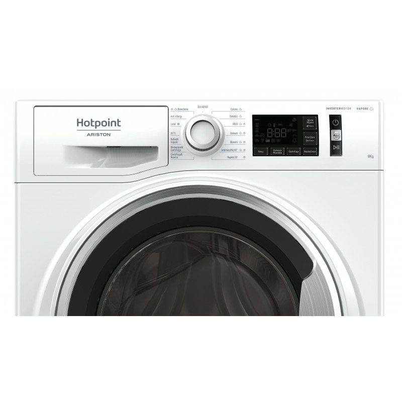 Hotpoint NR5496WSA IT N lavatrice Caricamento frontale 9 kg 1400 Giri min B Bianco