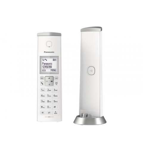 Panasonic KX-TGK220 Téléphone DECT Identification de l'appelant Blanc