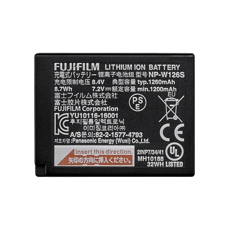 Fujifilm NP-W126S Ioni di Litio 1200 mAh
