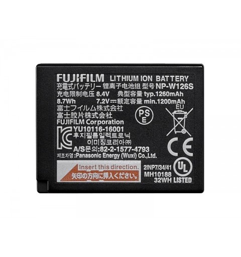 Fujifilm NP-W126S Ión de litio 1200 mAh