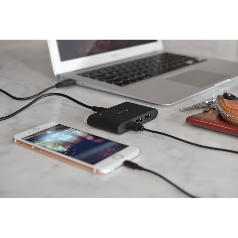 Sitecom CN-080 USB 2.0 Travel Hub 4 Port