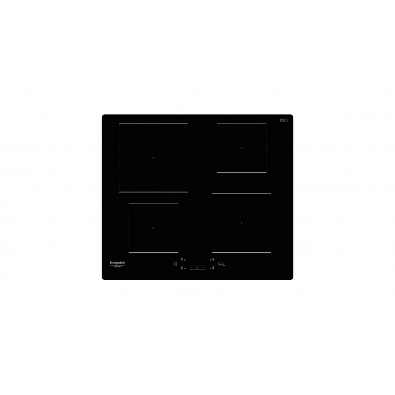 Hotpoint HQ 5660S NE Nero Da incasso 59 cm Piano cottura a induzione 4 Fornello(i)