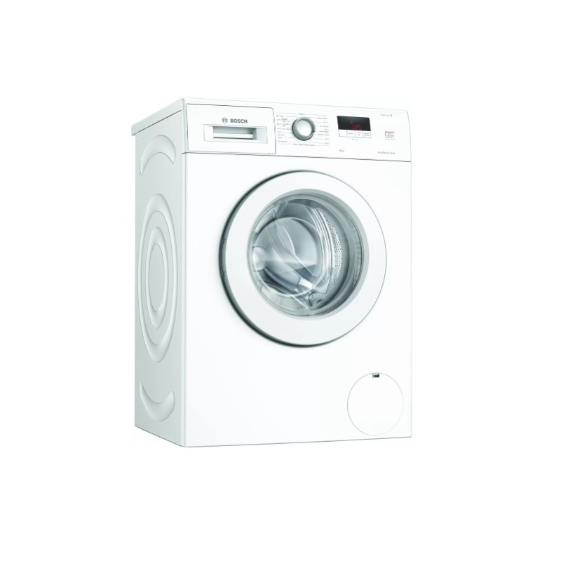 Bosch Serie 2 washing machine Front-load 8 kg 1000 RPM C White