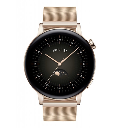 Huawei WATCH GT 3 3,35 cm (1.32") 42 mm AMOLED Or GPS (satellite)