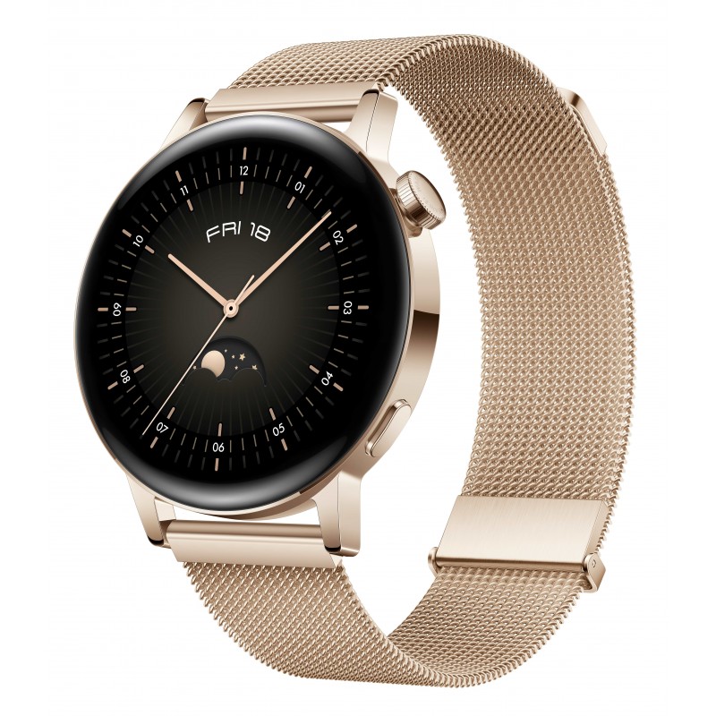 Huawei WATCH GT 3 3,35 cm (1.32") 42 mm AMOLED Or GPS (satellite)
