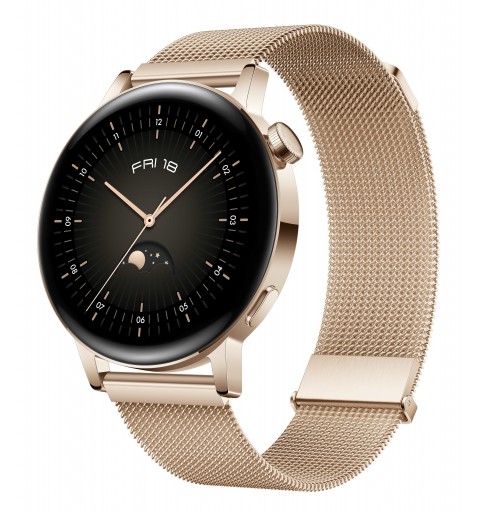 Huawei WATCH GT 3 3,35 cm (1.32") 42 mm AMOLED Or GPS (satellite)