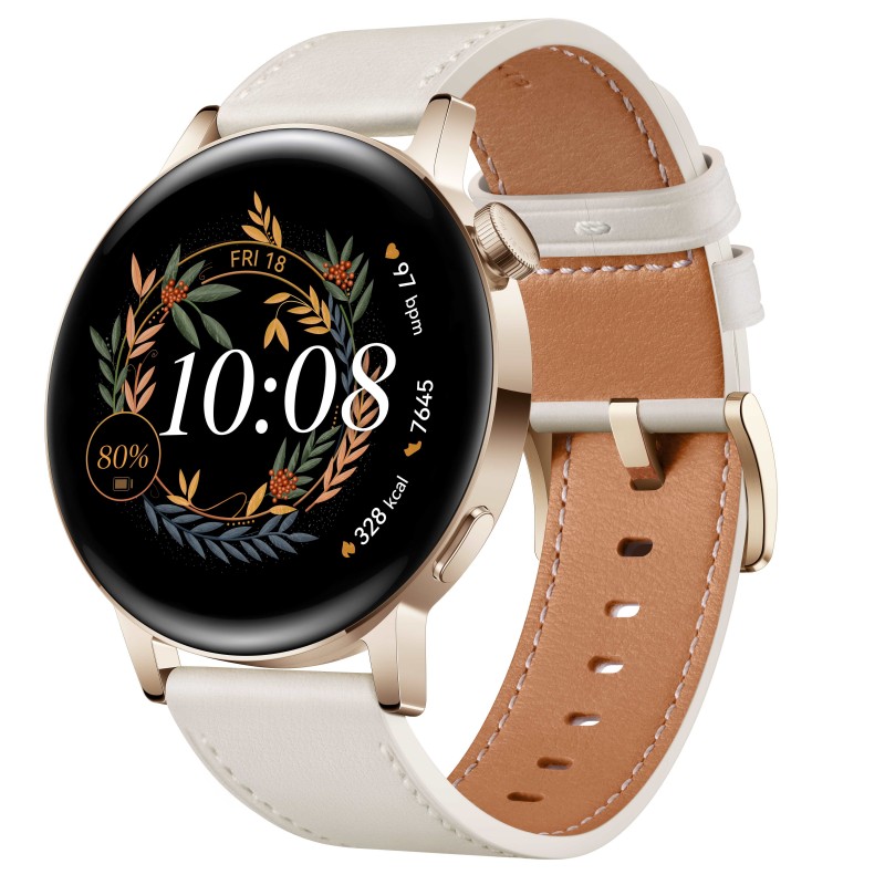 Huawei WATCH GT 3 3,35 cm (1.32") 42 mm AMOLED Oro GPS (satellitare)