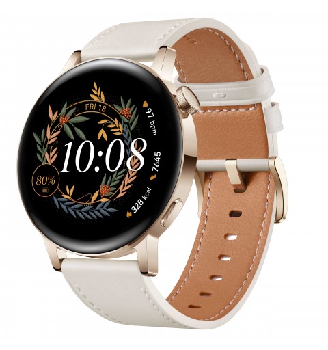 Huawei WATCH GT 3 3,35 cm (1.32") 42 mm AMOLED Oro GPS (satellitare)