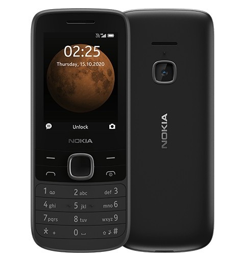 Nokia 225 4G 6,1 cm (2.4 Zoll) 90,1 g Schwarz