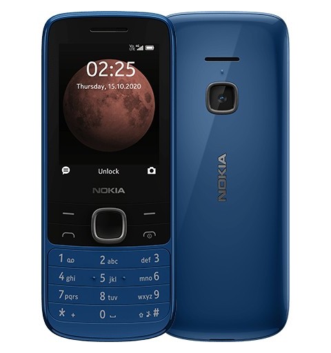 Nokia 225 4G 6,1 cm (2.4") 90,1 g Blu