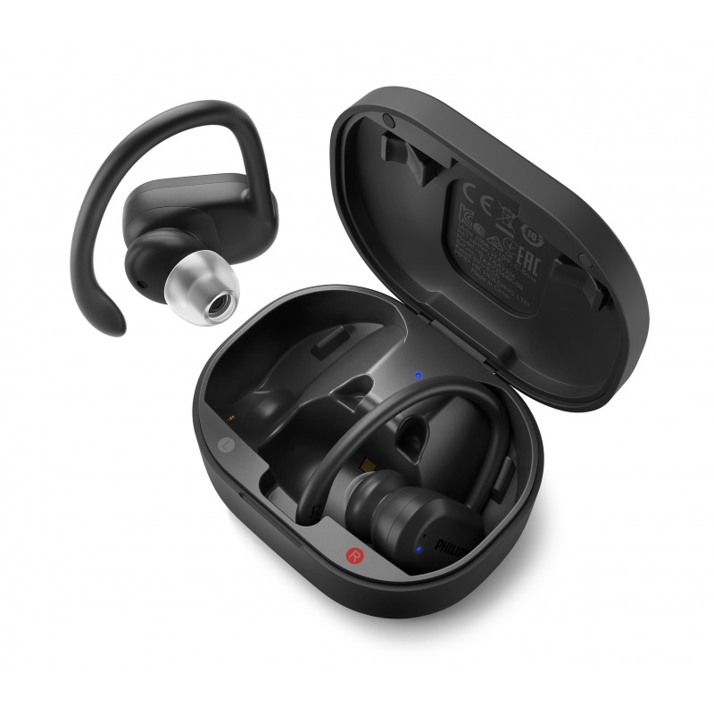 Philips 7600 series TAA7306BK 00 headphones headset Wireless Ear-hook, In-ear Sports Bluetooth Black