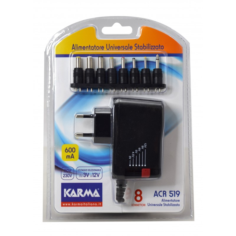 Karma Italiana ACR 519 adaptateur de puissance & onduleur Intérieure Noir