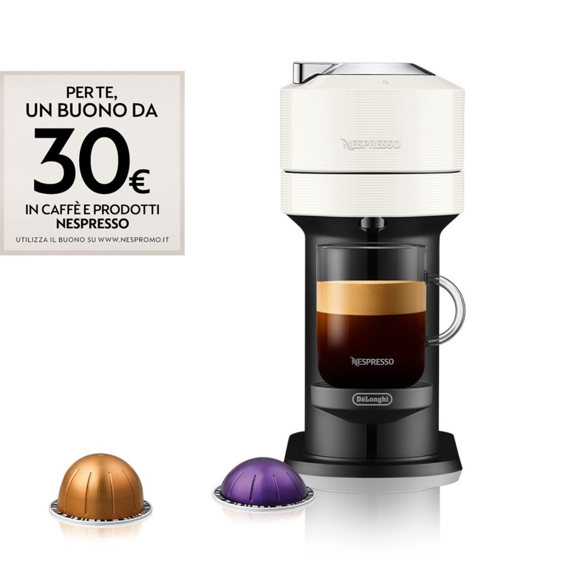 De’Longhi Nespresso Vertuo ENV 120.W cafetera eléctrica Totalmente automática Cafetera combinada 1,1 L