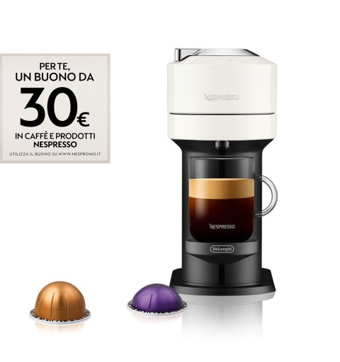De’Longhi Nespresso Vertuo ENV 120.W cafetera eléctrica Totalmente automática Cafetera combinada 1,1 L
