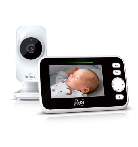 Chicco 00010158000000 video-monitor para bebés 220 m FHSS Blanco