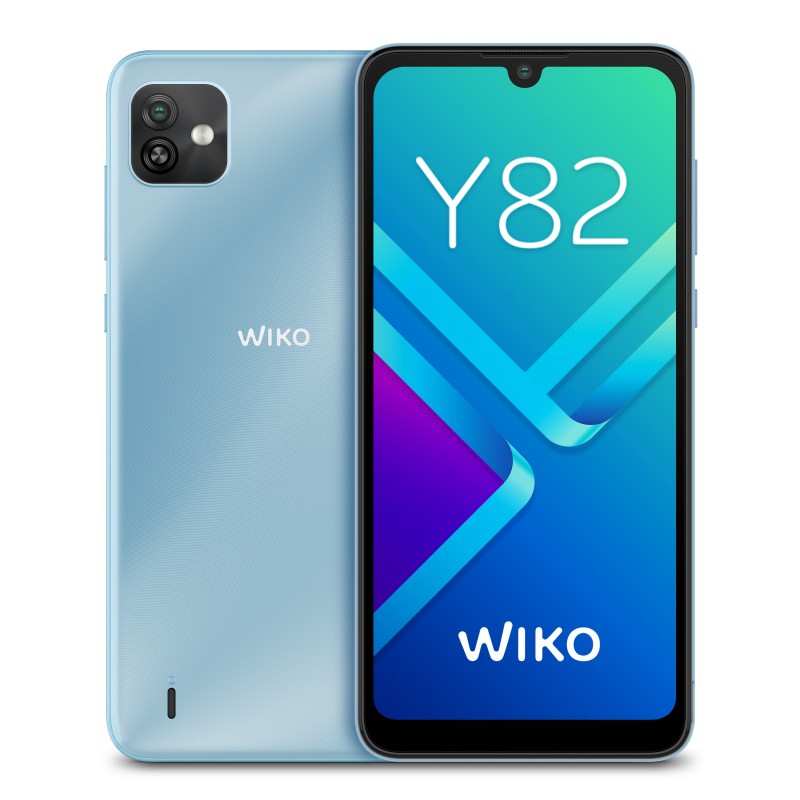 Wiko Y82 15,5 cm (6.1") Double SIM Android 11 4G Micro-USB 3 Go 32 Go 3600 mAh Bleu