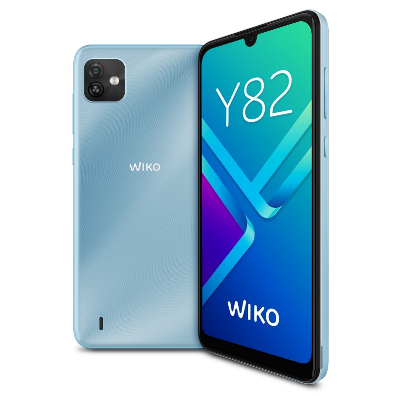 Wiko Y82 15,5 cm (6.1") Double SIM Android 11 4G Micro-USB 3 Go 32 Go 3600 mAh Bleu