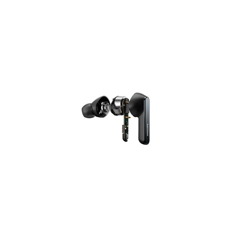 Philips TAT5506BK 00 auricular y casco Auriculares True Wireless Stereo (TWS) Dentro de oído Llamadas Música USB Tipo C