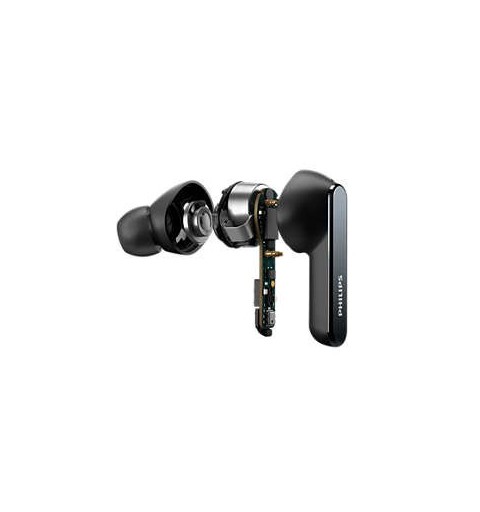 Philips TAT5506BK 00 auricular y casco Auriculares True Wireless Stereo (TWS) Dentro de oído Llamadas Música USB Tipo C