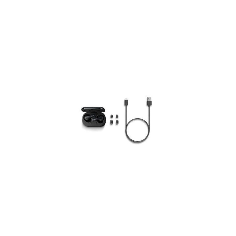 Philips TAT5506BK 00 cuffia e auricolare Cuffie True Wireless Stereo (TWS) In-ear Musica e Chiamate USB tipo-C Bluetooth Nero