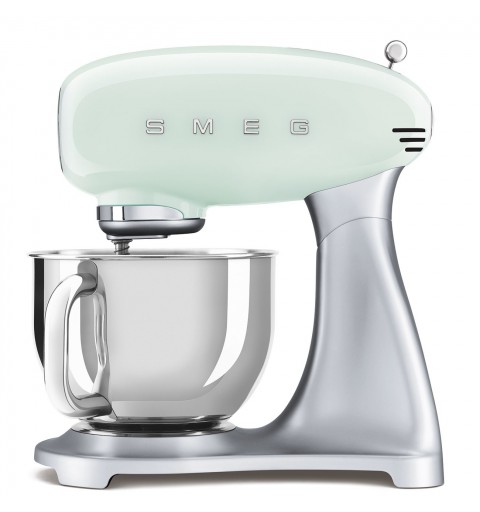 Smeg SMF02PGEU sbattitore Sbattitore con base 800 W Verde, Argento