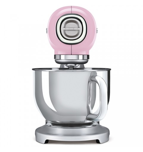 Smeg SMF02PKEU Mixer Standmixer 800 W Pink, Silber