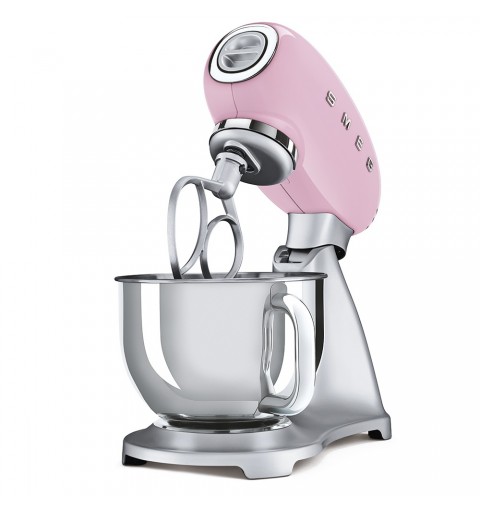 Smeg Stand Mixer Pink SMF02PKEU