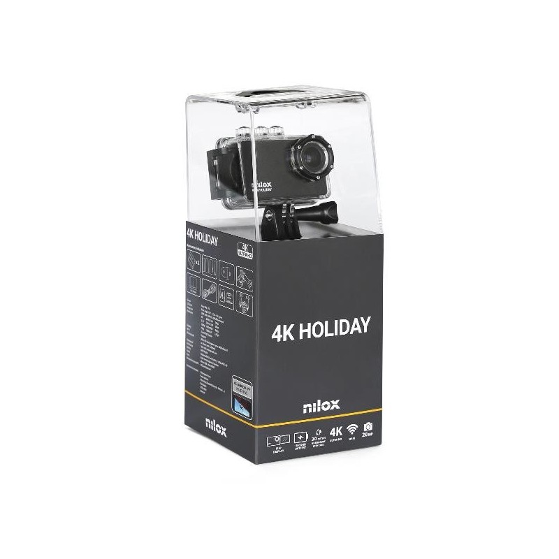 Nilox 4K HOLIDAY caméra pour sports d'action 20 MP 4K Ultra HD CMOS 65 g