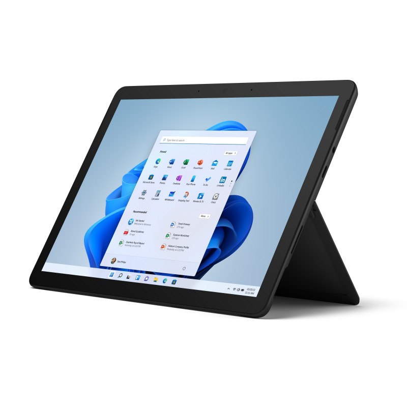 Microsoft Surface Go 3 – 10,5" Processore dual-core Intel® Pentium® Gold 6500Y 8GB 128GB Wi-Fi Nero