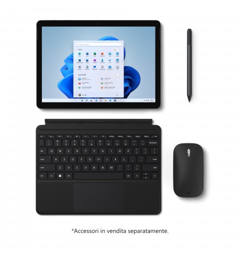 Microsoft Surface Go 3 128 Go 26,7 cm (10.5") Intel® Pentium® Gold 8 Go Wi-Fi 6 (802.11ax) Windows 11 Home in S mode Platine