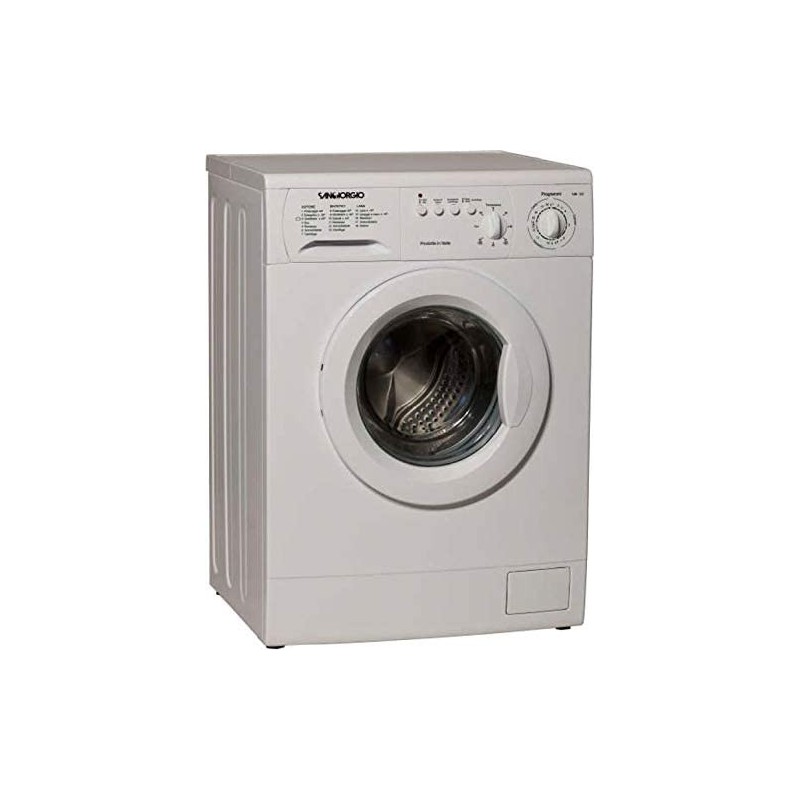 SanGiorgio S5611C machine à laver Charge avant 8 kg 1000 tr min Blanc