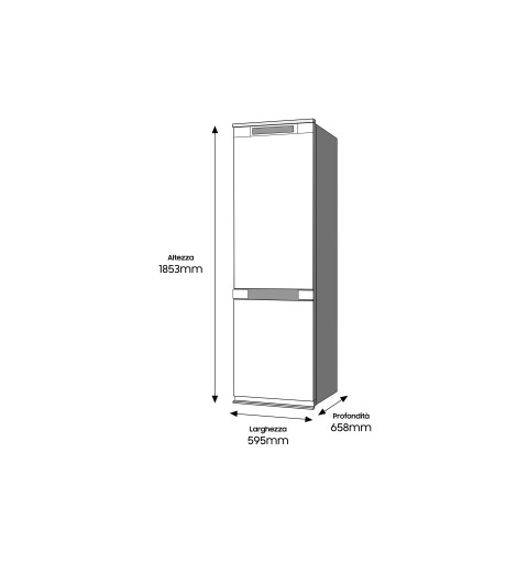 Samsung RB34T603EEL frigorifero con congelatore Libera installazione 340 L E Beige