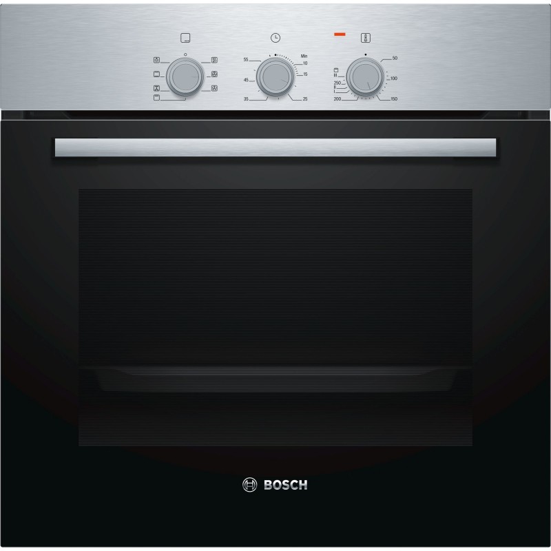 Bosch Serie 2 HBF011BR0J forno 66 L A Nero, Acciaio inossidabile