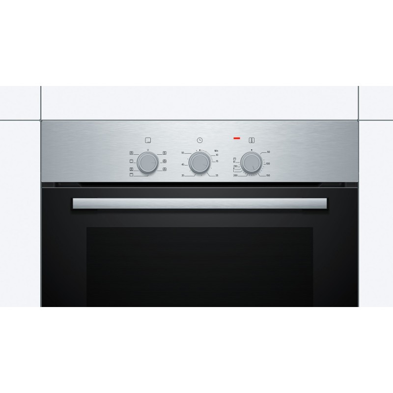 Bosch Serie 2 HBF011BR0J Backofen 66 l A Schwarz, Edelstahl