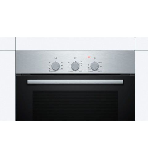 Bosch Serie 2 HBF011BR0J forno 66 L A Nero, Acciaio inossidabile