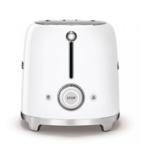 Smeg TSF01WHEU Toaster 2 Scheibe(n) 950 W Weiß