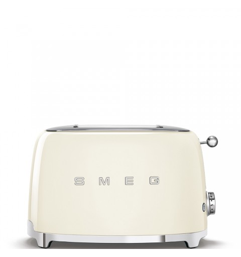 Smeg TSF01CREU tostadora 2 rebanada(s) 950 W Crema de color