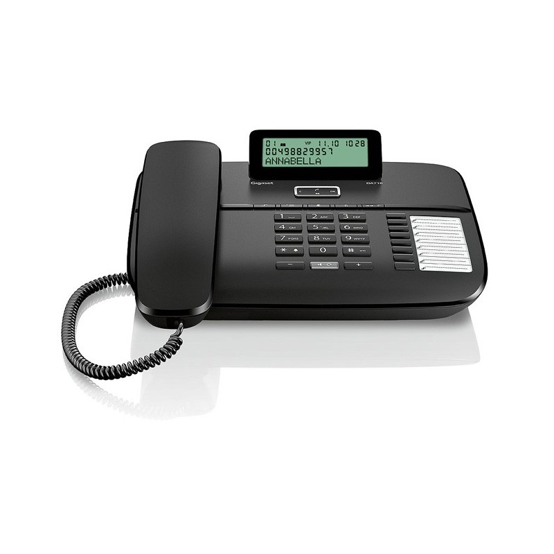 Gigaset DA710 Analog telephone Black