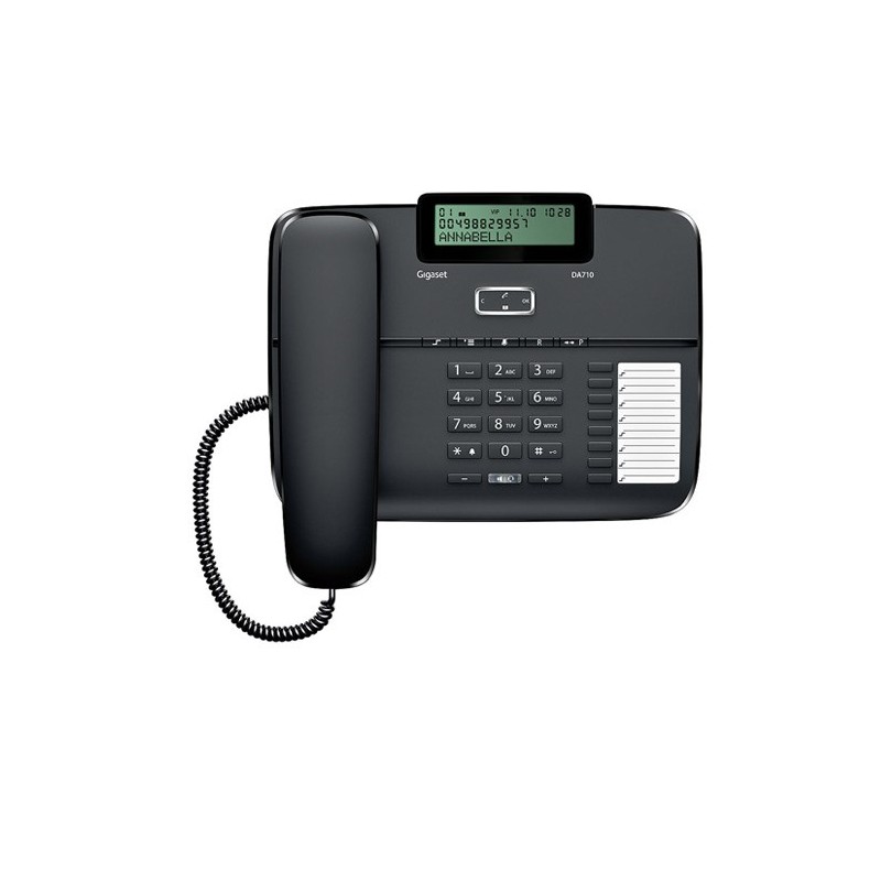 Gigaset DA710 Analog telephone Black