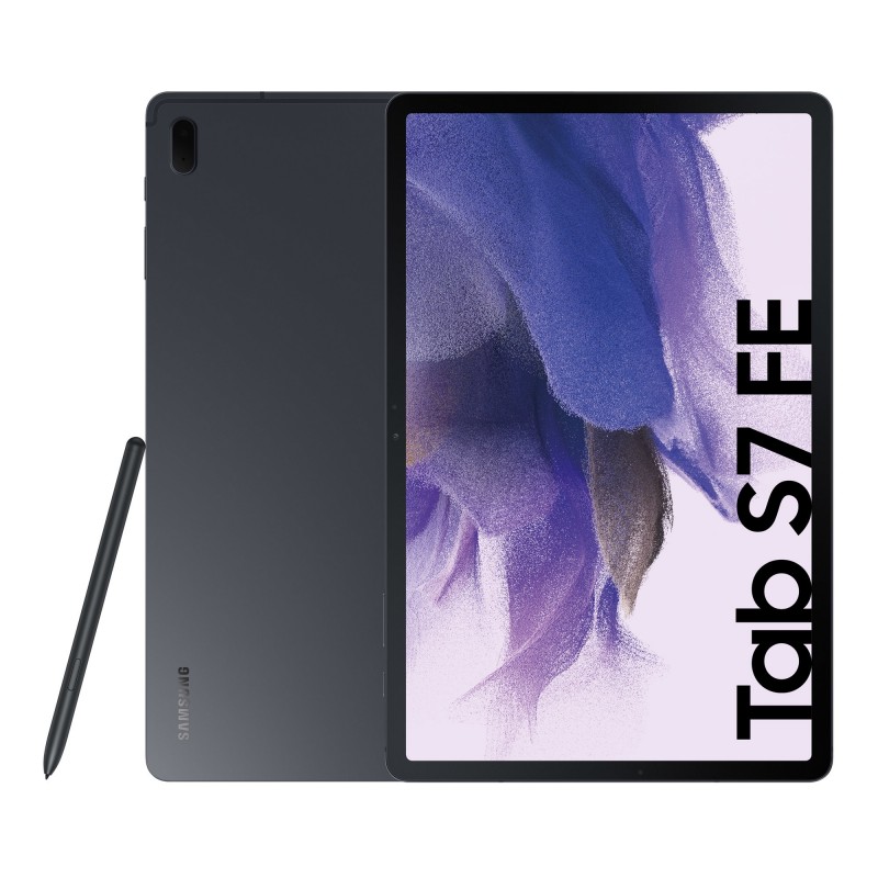Samsung Galaxy Tab S7 FE SM-T733N 64 GB 31.5 cm (12.4") 4 GB Wi-Fi 6 (802.11ax) Android 11 Black