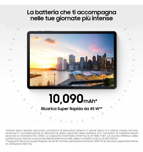 Samsung Galaxy Tab S7 FE SM-T733N 64 GB 31.5 cm (12.4") 4 GB Wi-Fi 6 (802.11ax) Android 11 Black