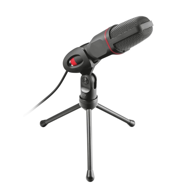 Trust GXT 212 Black, Red PC microphone