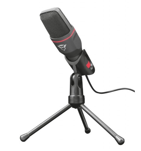 Trust GXT 212 Noir, Rouge Microphone de PC