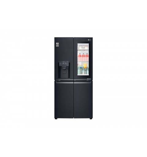 LG InstaView GMX844MCKV frigo américain Autoportante 423 L F Noir