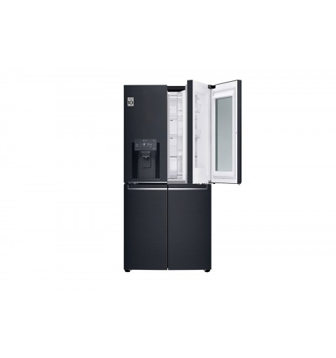 LG InstaView GMX844MCKV frigo américain Autoportante 423 L F Noir